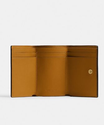 【 COACH 】 エッセンシャル スター トライフォールドウォレット エッセンシャル ミニ トライフォールド ウォレット・スター